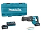 Акумуляторна шабельна пила Makita XGT 40 V MAX JR002GM201 у кейсі з 2 акб 36V 4Ah і з/п DC40RA (JR002GM201) - зображення 1