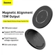 Зрядка Qi BASEUS Simple Magnetic Wireless Charger (suit for IP12) | 15W | (WXJK-E02) 4756979 - зображення 5
