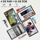Планшет 10.1" Sebbe S23 4/64Gb 8 ядер Android 12 8000 mAh Голубой Б/В - изображение 3