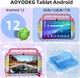 Планшет 10.1" AOYODKG A28 6/128Gb 4 ядра Android 12 6850 mAh Розовый Б/В - изображение 4