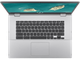 Ноутбук 15.6" Asus Chromebook CX1500CNA-BR0110 Intel Celeron N3350 RAM 8GB eMMC 64GB 11год батарея Chrome OS (UKR) (102102000) - Уцінка - зображення 3