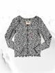 Лонгслив Levi’s М 10-12 лет 128-140 см Черно-белый - изображение 2
