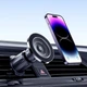 Автодержатель для телефона ESSAGER Magnetic Safe Car Air Vent Phone Holder Black (EZJCFK-BL01-Z) - изображение 6