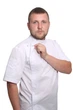 Китель мужской с коротким рукавом + сетка на спине Дублин 54р. - спецодежда повара (1915833102-54) - изображение 3