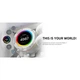 Система водяного охлаждения ID-Cooling Space LCD SL360 XE White - изображение 9