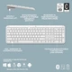 Комплект Logitech Signature Slim Combo MK950 OffWhite (920-012491) - изображение 9