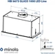 Вытяжка Minola HBI 6873 BL GLASS 1200 LED Line - изображение 10