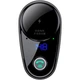 Автомобильный адаптер с FM-трансмиттером Baseus S-06 с Bluetooth MP3-плеером 2 × USB-A Черный - изображение 3