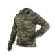 Кофта флисовая с капюшоном Kiborg Jacket Grid Fleece Multicam S - изображение 3