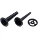 Набір насадок для ковбаси з шайбою для м'ясорубки Kenwood AS00011217 D=65mm (2шт) чорний - зображення 2