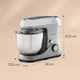 Кухонный комбайн тестомес KLARSTEIN Bella Pico 2G 1300 W Серый (10036469) - изображение 6