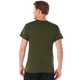 Футболка армейская тактическая ROTHCO USA оливковая Poly/Cotton Olive Drab M - изображение 4