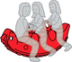 Качалка многоместная Big Динозавр (4004943013352) - изображение 3