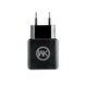 Мережевий зарядний пристрій WK WP-U11i Blanc 2.1A 2USB плюс кабель Lightning 220V EU чорний - изображение 8