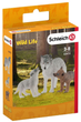 Набір фігурок Schleich Wild Life Мати вовчиця та вовченята 42472 (4059433296036) - зображення 1