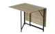 Стол трансформер книжка Вуди Ferrum-decor 75x130x90 Черный металл ДСП Дуб Сонома 16 мм (VOODY3003) - изображение 3