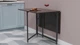 Стол трансформер книжка Вуди Ferrum-decor 75x130x90 Черный металл ДСП Венге Магия 16 мм (VOODY3002) - изображение 9