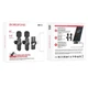 Микрофон Петличный Беспроводной Borofone BFK12 Twin Type-C/Lightning Черный - изображение 2