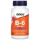 Витамины Now Foods B-6 100 мг 100 капсул - изображение 1