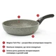 Сковорода без кришки Flonal Monolite 24 см DAS301920 - зображення 4