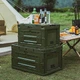 Контейнер складний Storage Box 80л Mobi Garden NX21671009 khaki - зображення 6