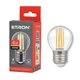 Комплект філаментних ламп ETRON Filament 10 шт 1-EFP-195 4W 3000K G45 E27 тепле світло - зображення 2
