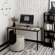 Письменный стол Art in Head Brevity Loft standart 1400х750х670 мм Дуб винтаж оксид/Черный металл (TB04090000030) - изображение 2