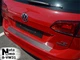 Накладка на бампер Volkswagen Golf VII Variant 2012- без загиба NataNiko B-VW31 - изображение 1