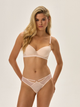 Majtki bikini damskie Esotiq 41741-02X L Beżowe (5903972305034) - obraz 3