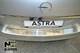 Накладка на бампер Opel Astra III H Kombi 2004-2009 без загиба NataNiko B-OP05 - изображение 1