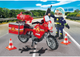 Klocki Playmobil Action Heroes Motocykl straży pożarnej na miejscu wypadku  21 szt. (4008789714664) - obraz 3