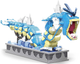 Klolcki konstrukcyjne Mega Construx Pokémon Ruchomy Gyarados 2188 elementów (0194735048106) - obraz 2