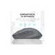 Мишка OfficePro M230G Silent Click Wireless/Bluetooth Gray (M230G) - изображение 10