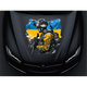 Наклейка на автомобіль: Український солдат, 30*30 см, кузов - зображення 2