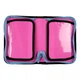 Пенал твердий 1Вересня одинарний з двома клапанами HP-04 Pink and Blue - изображение 3