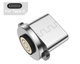 Магнитный кабель USLION 2 в 1 (Быстрая зарядка 5A) / Type-C - USB / 540 градусов / Круглый / 100 см. / Синий - изображение 2