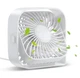 Вентилятор портативный TOPK desktop fan K50 |4,5W; 3 speed; 360 degree; USB| Белый - изображение 1