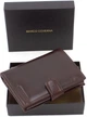 Шкіряне портмоне з кишенями для документів Marco Coverna BK010-807 Brown - зображення 7