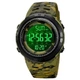 Годинник наручний чоловічий SKMEI 2070CMGNWT Camo-Green - изображение 4