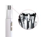 Тример для носа та вух Nose hair trimmer на акумуляторі з USB зарядкою круглий білий - зображення 2