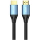 Кабель Vention HDMI M to HDMI M 10м V2.0 4K 60Гц Aluminum Alloy Blue-Black (ALHSL) - изображение 2