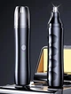 Тример для носа та вух Electric nose hair trimmer на акумуляторі з USB зарядкою чорний - зображення 2