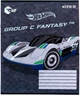 Набір зошитів Kite Hot Wheels 12 аркушів у косу лінію 25 штук (HW24-235) - зображення 12