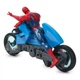 Фигурка Hasbro Человек паук с мотоциклом, 15 см - Marvel Spider-Man Web Cycle - изображение 3