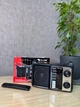 Радіоприймач від мережі з акумулятором і роз'ємом під батарейки, USB, SD і ліхтариком GOLON RX — 333 Дерево - зображення 10