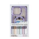 Чохол TPU+PC+Metal Stand Case with MagSafe and Camera Lenses для iPhone 15 Pro Max Колір Dark Blue - изображение 15