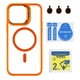Чохол TPU+PC+Metal Stand Case with MagSafe and Camera Lenses для iPhone 14 Pro Max Колір Grey - изображение 8