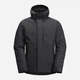 Куртка демисезонная с капюшоном мужская Jack Wolfskin Snowy Park Jkt M 1116021_6000 S Черная (4064993910100) - изображение 7