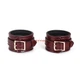Фіксатори для ніг Liebe Seele Wine Red Anklecuffs Бордові One Size - зображення 1