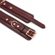 Фіксатори для ніг Liebe Seele Wine Red Anklecuffs Бордові One Size - зображення 6